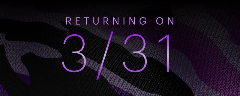 Returning on 3/31