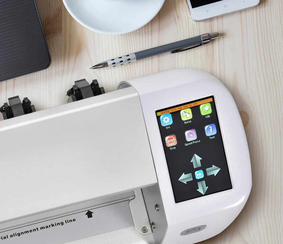 MakerCraft Craft Cutter; Accepts 12in Media; Offers Touch Screen Control and WiFi Accelerate your design process and elevate your creativity with Monoprice’s MakerCraft Craft Cutter and free SCAL 5 PRO software