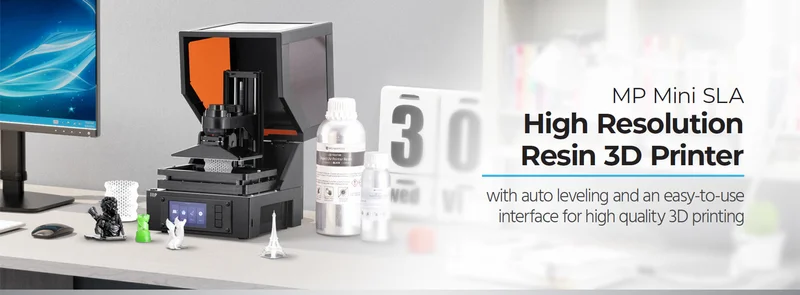 Monoprice MP Mini SLA LCD High Resolution Resin 3D Printer EU/UK