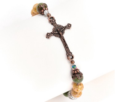 Connemara Marble Bronzetone Choice of Bracelet