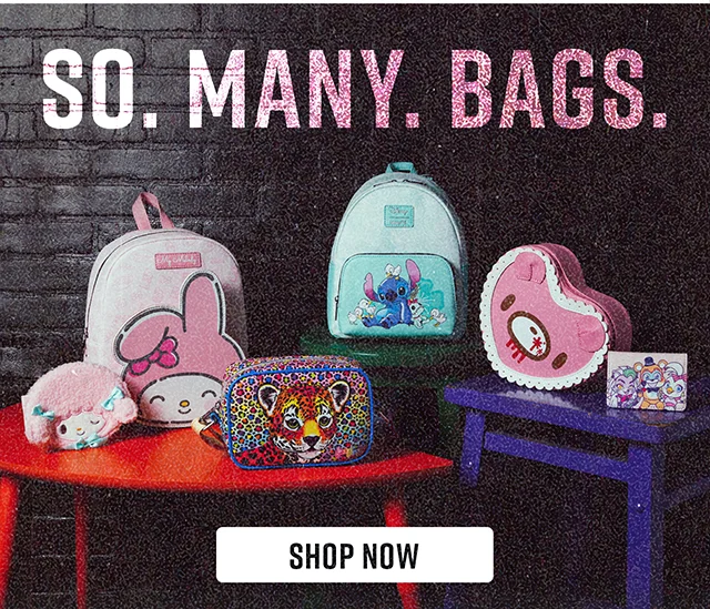 So. Many. Bags. Shop Now