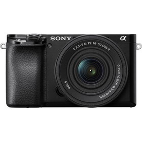 Sony Alpha a6100 Mirrorless Camera w/E PZ 16-50mm f/3.5-5.6 OSS II Lens, Black