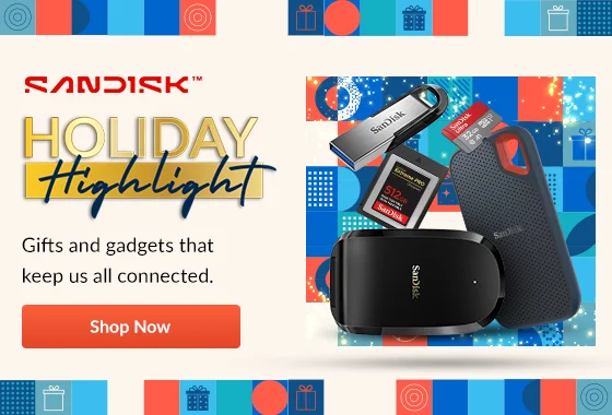 Sandisk Holiday Highlight | Shop Now