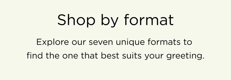 Shop by Format
