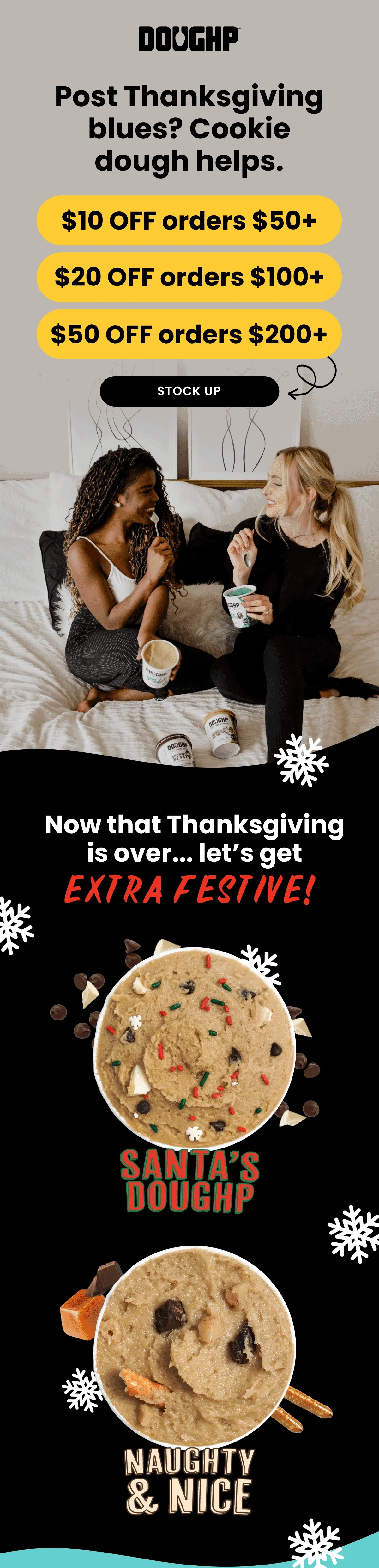black friday edible cookie dough
