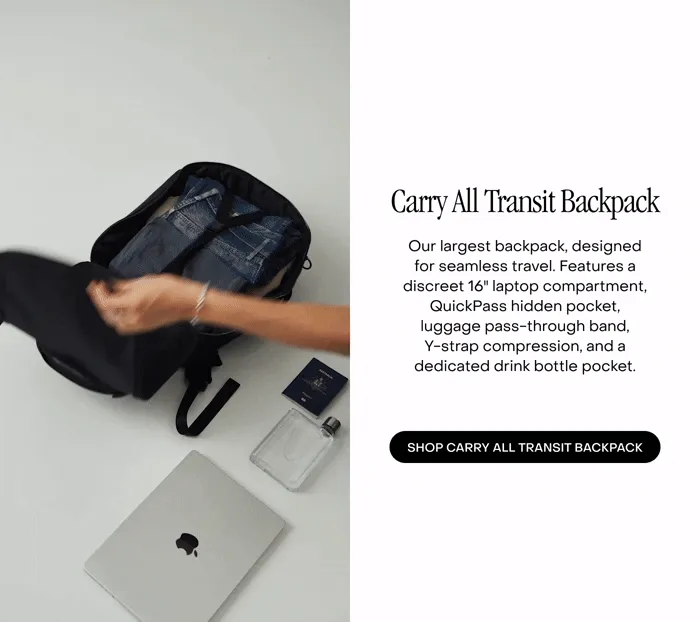 Carry All Transit Backpack