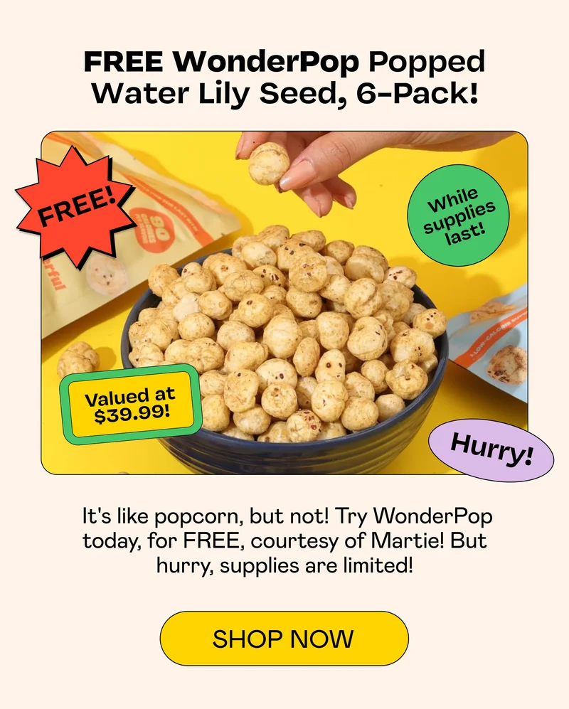 FREE WonderPop Popped Water Lily Seed, 6-Pack! - Shop Now
