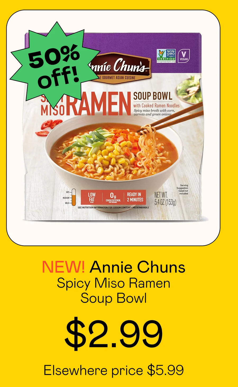 Spicy Miso Ramen Soup Bowl
