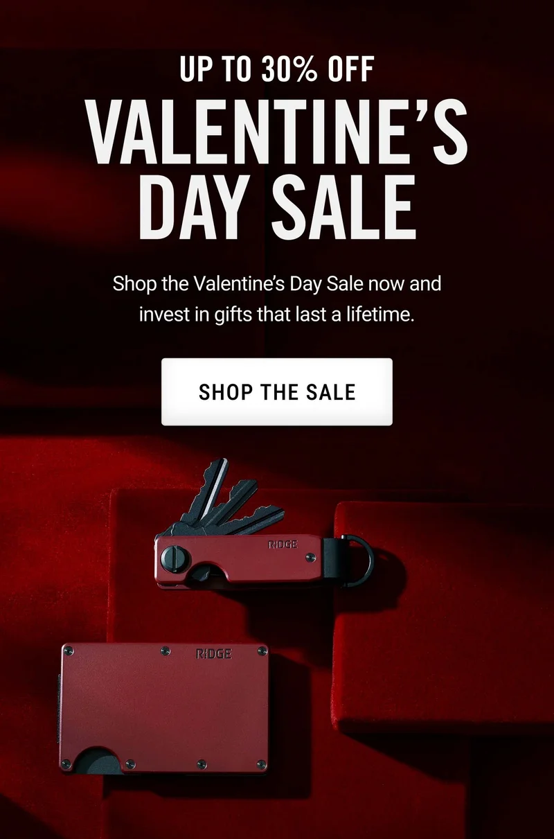 Shop Up to 30% Off Valentine's Day Sale