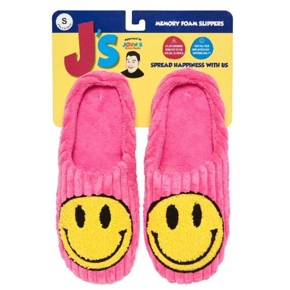 Image of Smiley Face Slippers