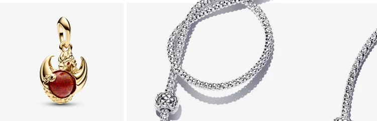 Game of Thrones Dragon Fire Dangle Charm