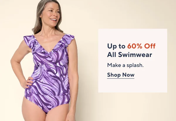 Up to 60% Off All Swimwear