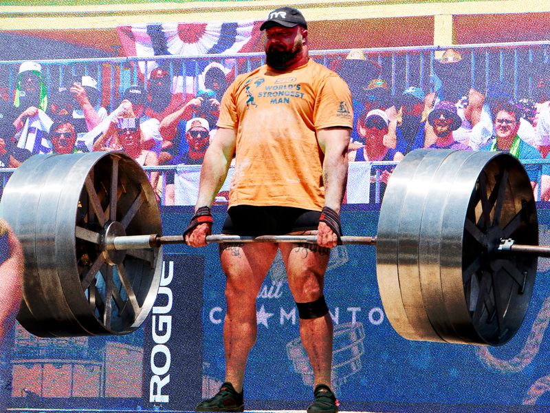 Image may contain: Mitchell Hooper, Clothing, Footwear, Shoe, Adult, Person, Hat, Fitness, Gym, Gym Weights, and Sport