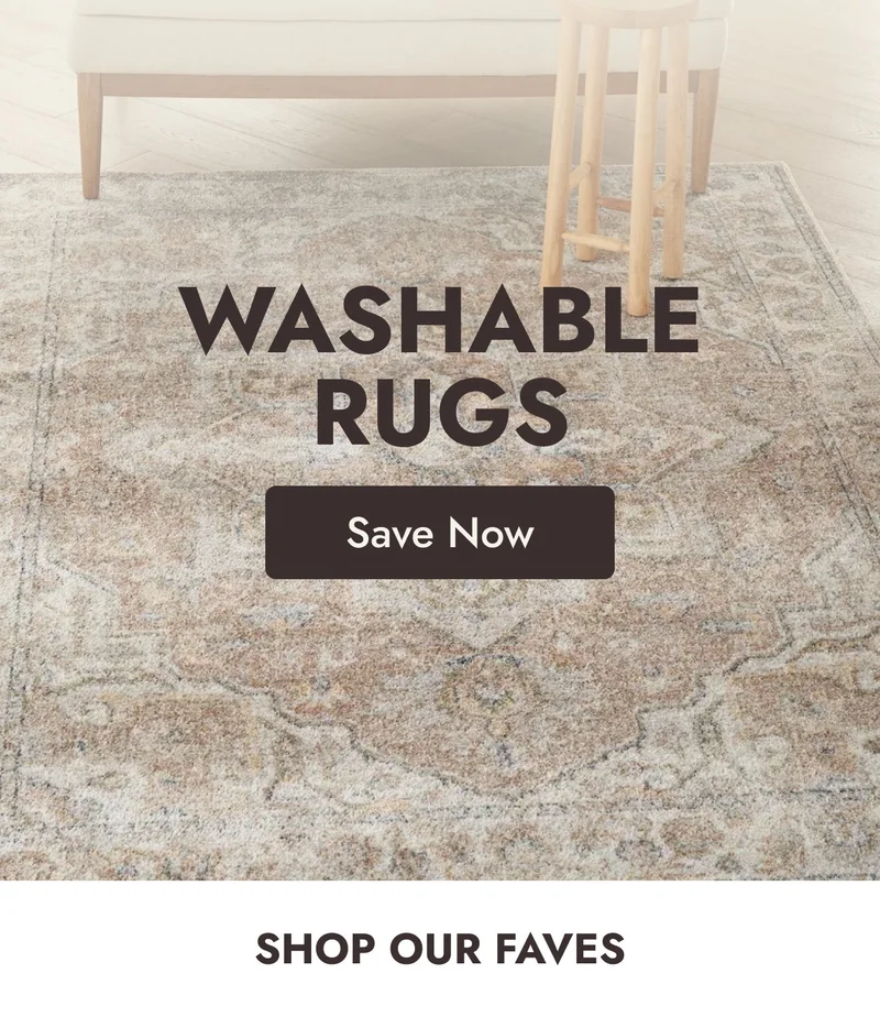 Washable rugs