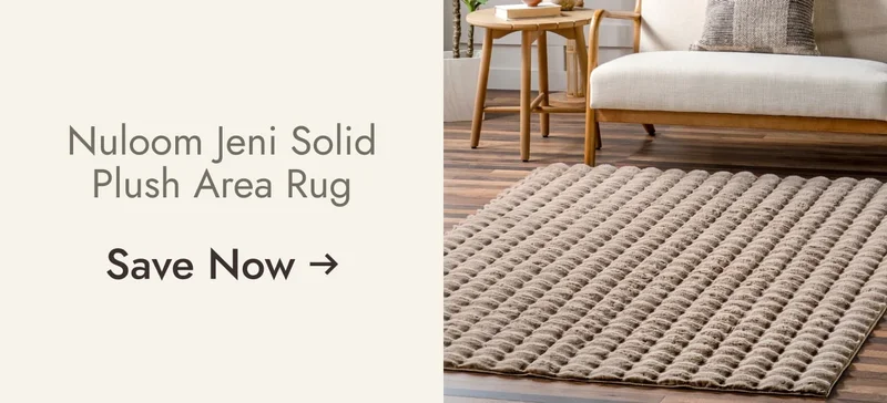 Nuloom Jeni Solid Plush Area Rug