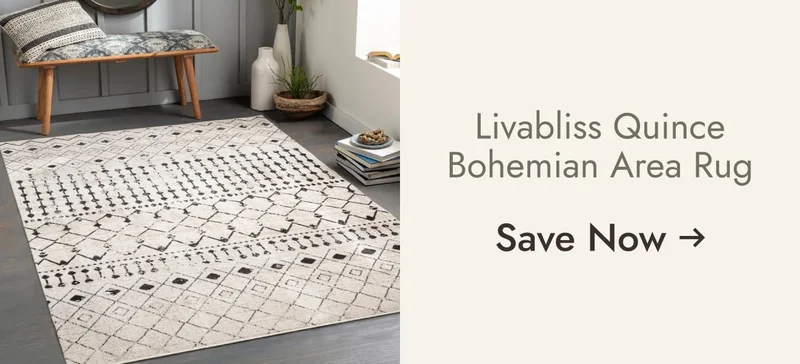 Livabliss Quince Bohemian Area Rug
