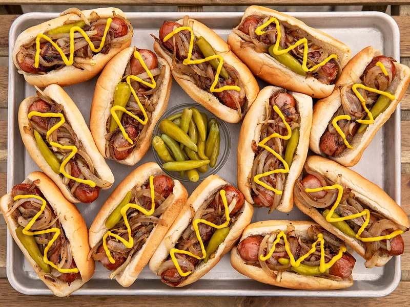 Polish Sausage Sandwiches