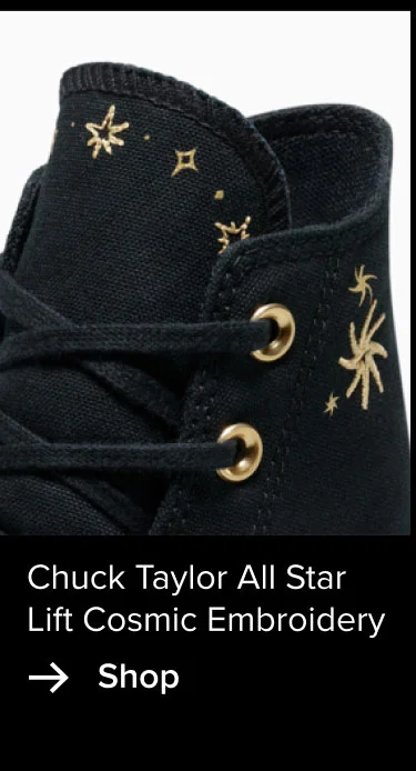 Shop Chuck Taylor All Star Lift Cosmic Embroidery