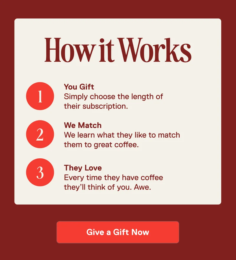 How it Works: Choose Your Gift, We Match, They Love. Give a gift now.