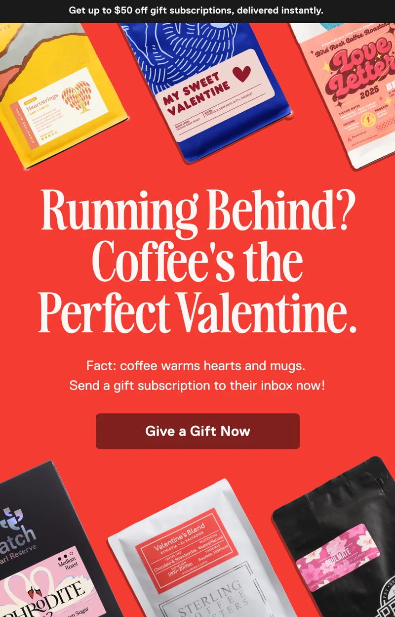 Get up to $50 off gift subscriptions, delivered instantly.