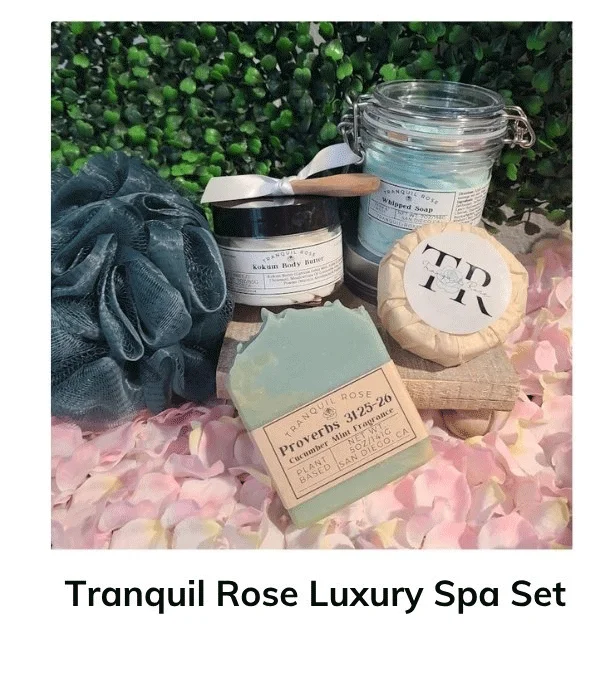Tranquil Rose Luxury Spa Set