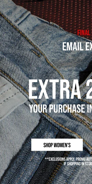 Extra 25% off Shop Women's