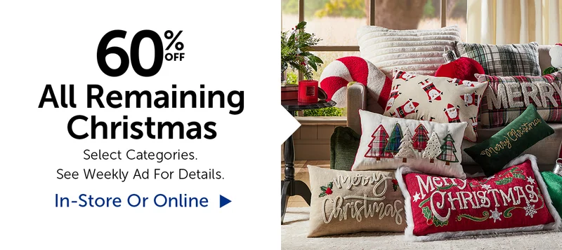 60% All Remaining Christmas