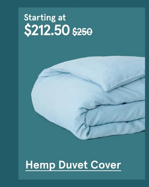 Hemp Duvet Cover