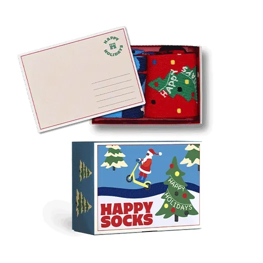 2-Pack Happy Holidays Socks Gift Set