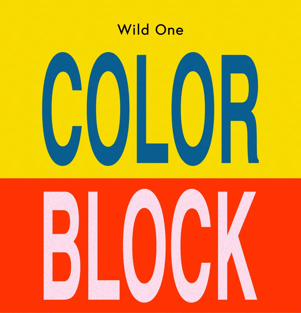 COLOR BLOCK