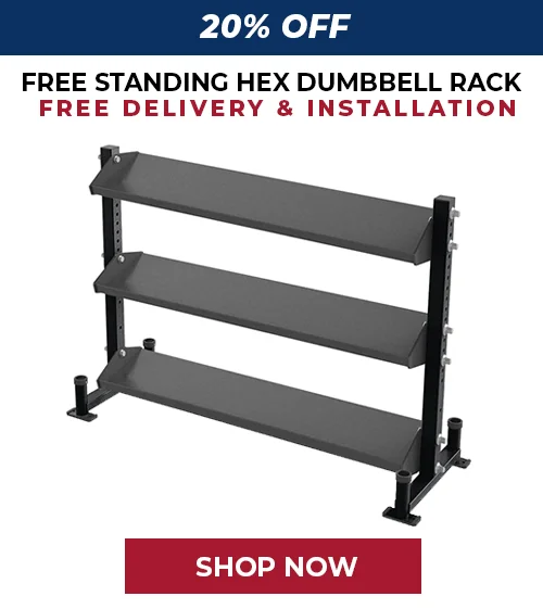 July 4th Sale | Hammer Strength Free Standing Hex Dumbbell Rack | Free Delivery & Install