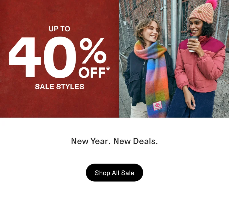 Up to 40% off. Sale Styles. New Year. New Deals. Shop All Sale.