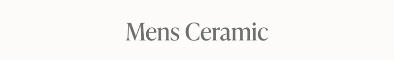 Men's Ceramic Watches