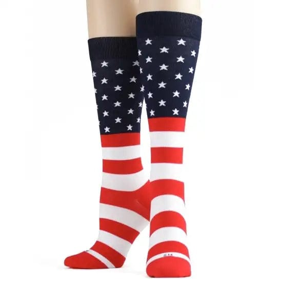 Image of Men's Flag Compression Socks