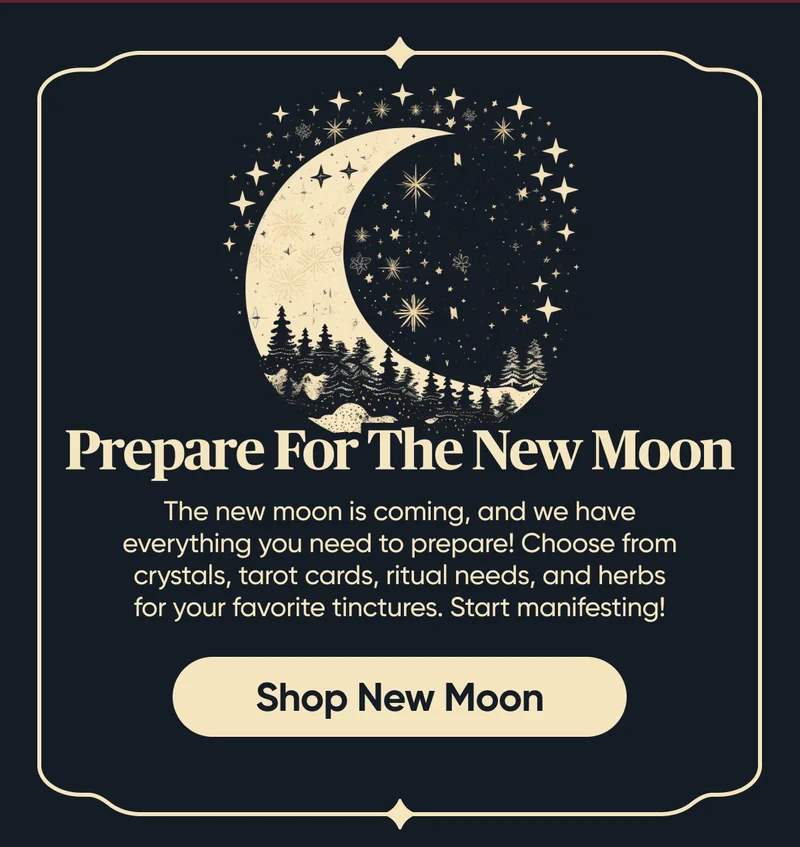 Prepare For The New Moon - Shop New Moon