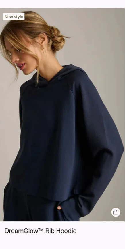 DreamGlow™ Rib Hoodie