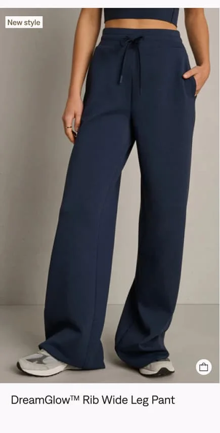 DreamGlow™ Wide Rib Leg Pant