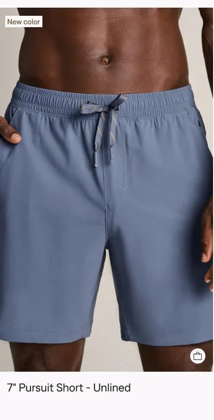 7" Pursuit Short - Unlined