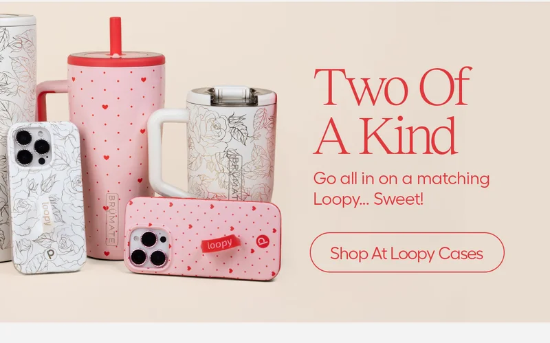 Two Of A Kind. Go all in on a matching phone case... Sweet! - Shop At Loopy Cases