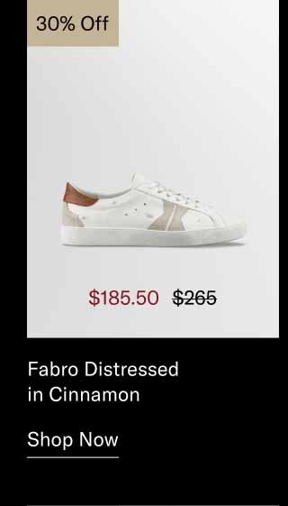 Fabro Distressed in Cinnamon 30% off-Shop Now