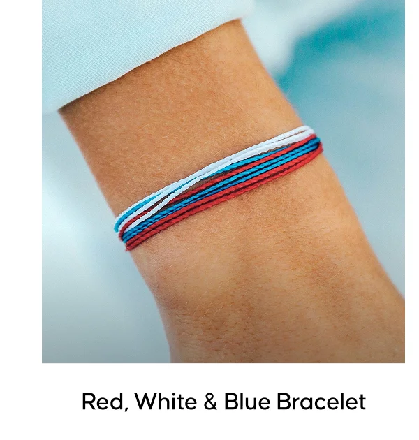 Red, White & Blue Bracelet
