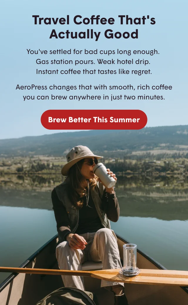 Travel Coffee That's Actually Good