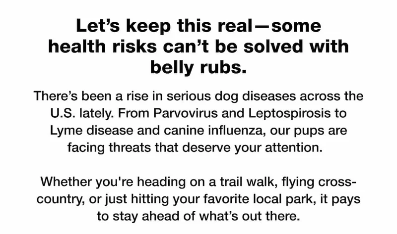 Let’s keep this real—some health risks can’t be solved with belly rubs.
