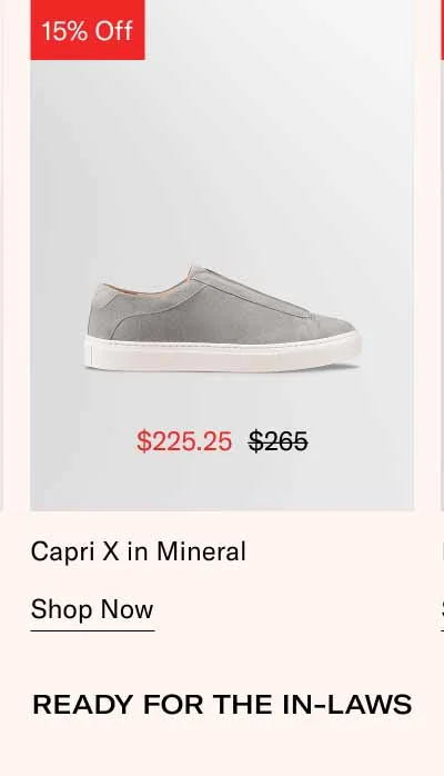 Capri X in Mineral. Shop Now