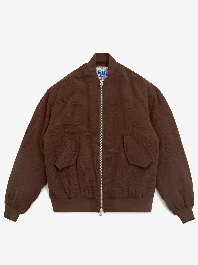 Image of 18 East x Goodhood Flight Jacket - Khaki