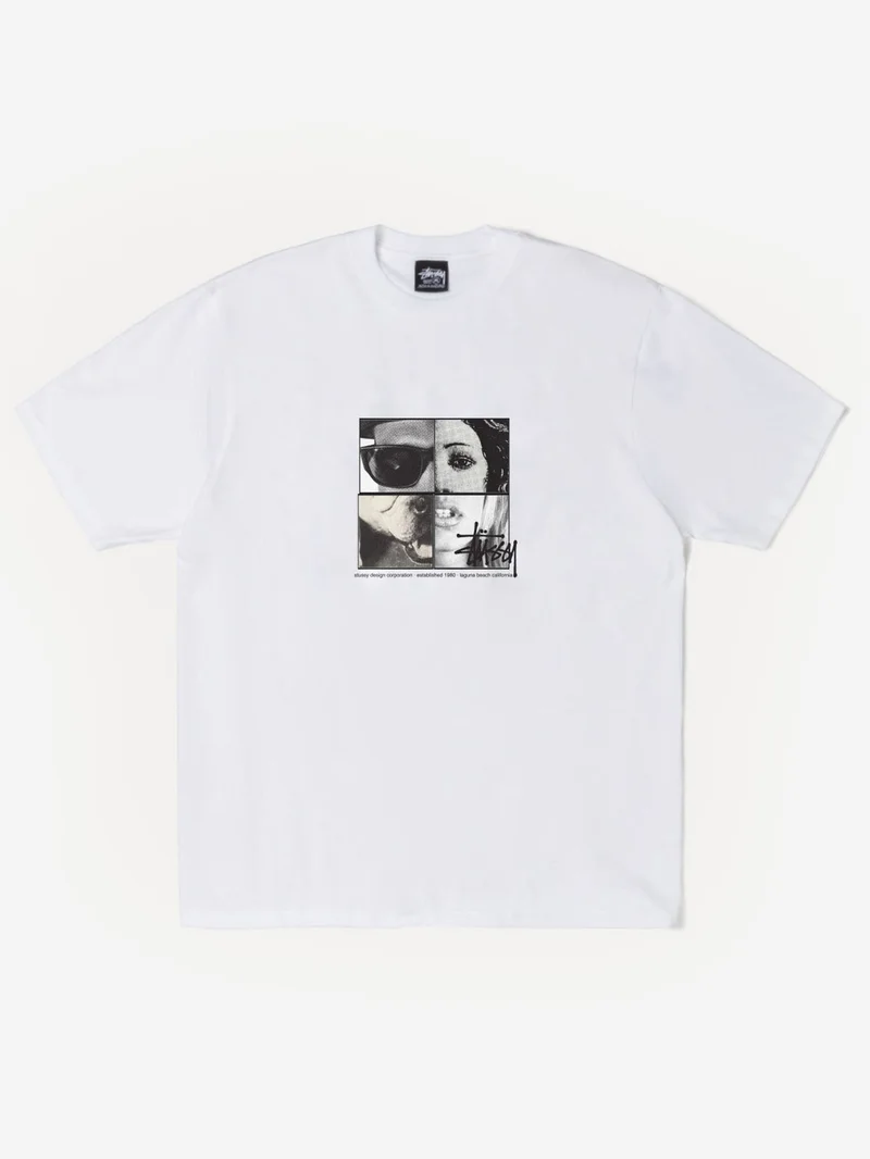 Image of Stussy Personalities T-Shirt - White