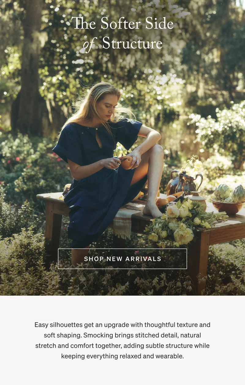 The Softer Side of Structure | Shop New Arrivals