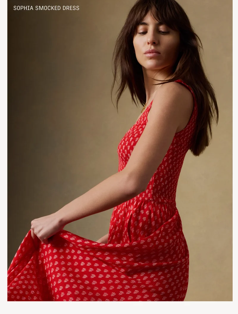 Sophia Smocked Dress
