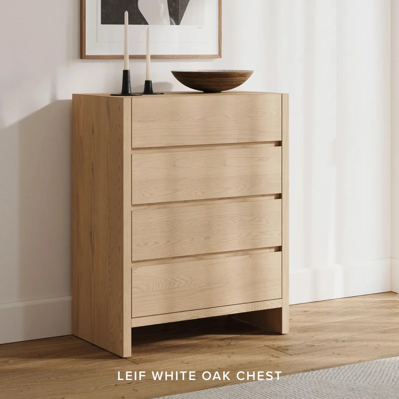 Leif White Oak Chest