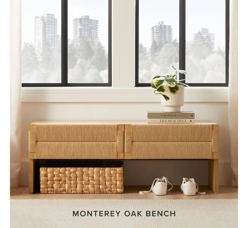 Monterey Oak Bench